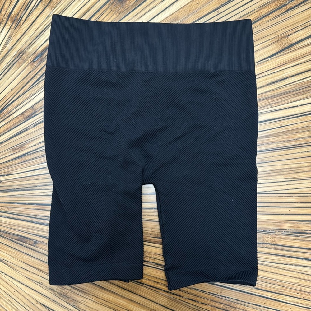 Black biker shorts